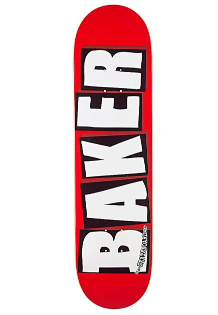 Baker Skateboards - Brand Logo White Mini 7.73"