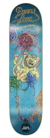 JART - Danny Leon Wool LC Skateboard Deck - 8.25" x 31.85"