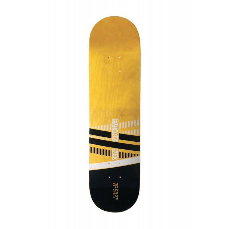 FVTVRA – Cortina Black/Yellow Tavola Skateboard Deck