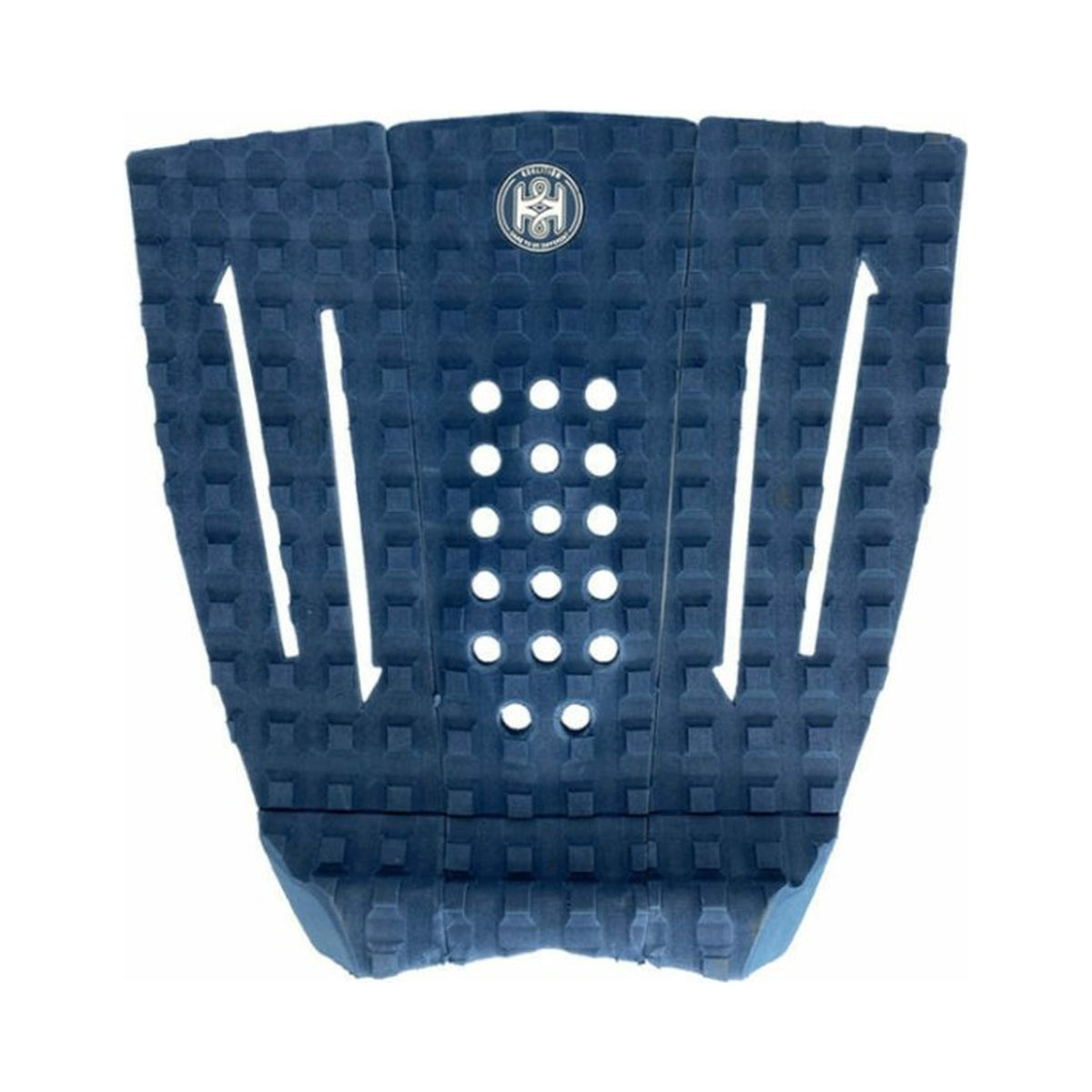 KOALITION - Pad surf Randy Navy Blue 3 Pezzi, vista superiore su sfondo bianco