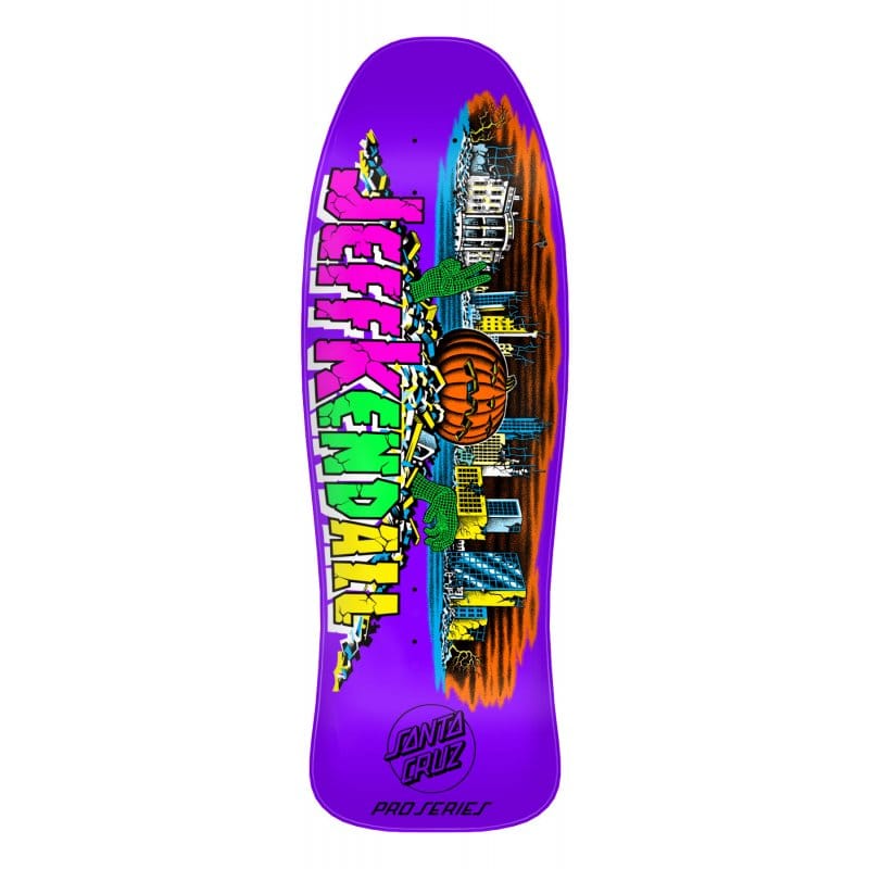 SANTA CRUZ – Kendall Pumpkin Reissue Tavola Skateboard Deck 10.0"
