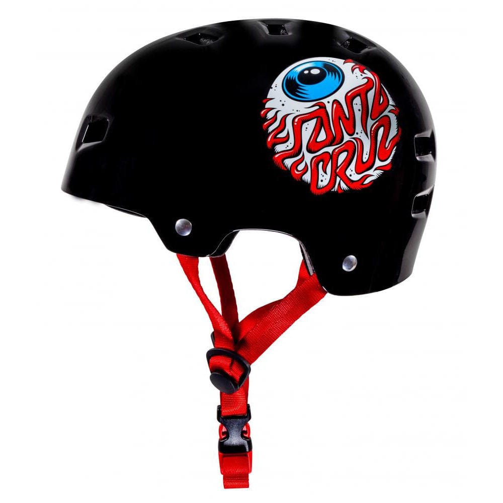 BULLET x SANTA CRUZ - Eyeball Youth Skate Helmet 49-54