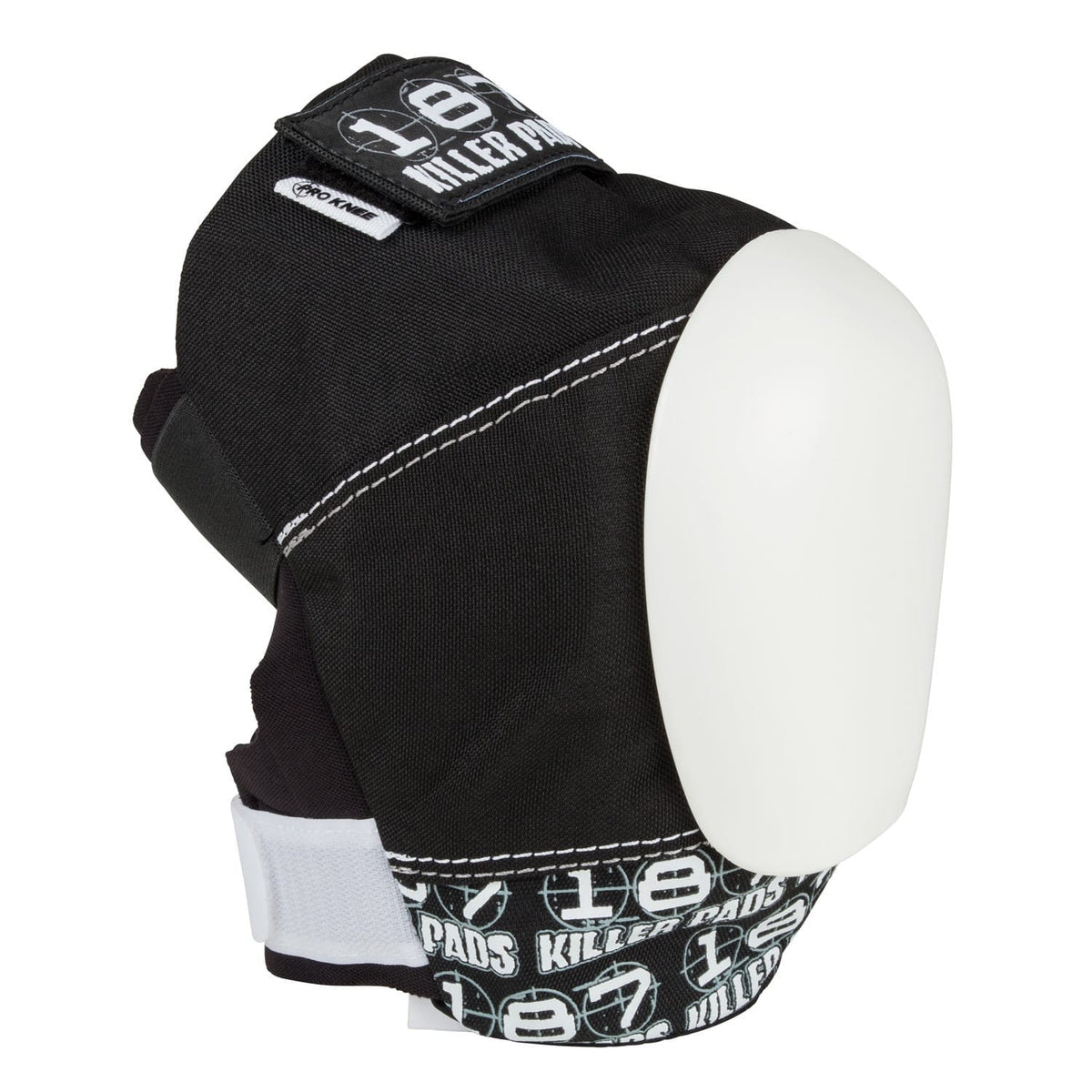 187 KILLER PADS - Pro Knee Knee Pads - Black / White