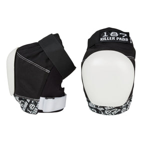 187 KILLER PADS - Pro Knee Knee Pads - Black / White