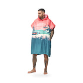 AFTER - Poncho Destination Bali – poncho scontornato su fondo bianco
