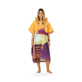 AFTER - Poncho Destination Bells Beach – poncho scontornato su fondo bianco