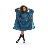 AFTER - Poncho Rain Pressure – poncho scontornato su fondo bianco
