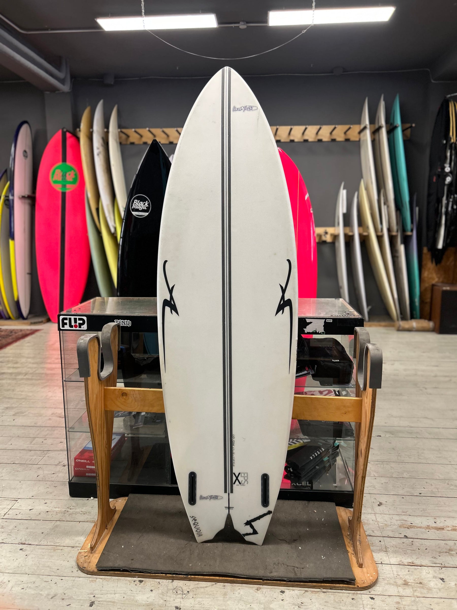 ALOA - CFD Fishy EPS Epoxy 6'4" x 22" x 2 3/4" - 43.4L BUNDLE USATA - (Nuova)