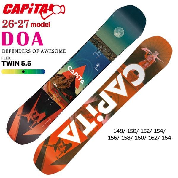 CAPiTA D.O.A. 2026/27 tavola snowboard