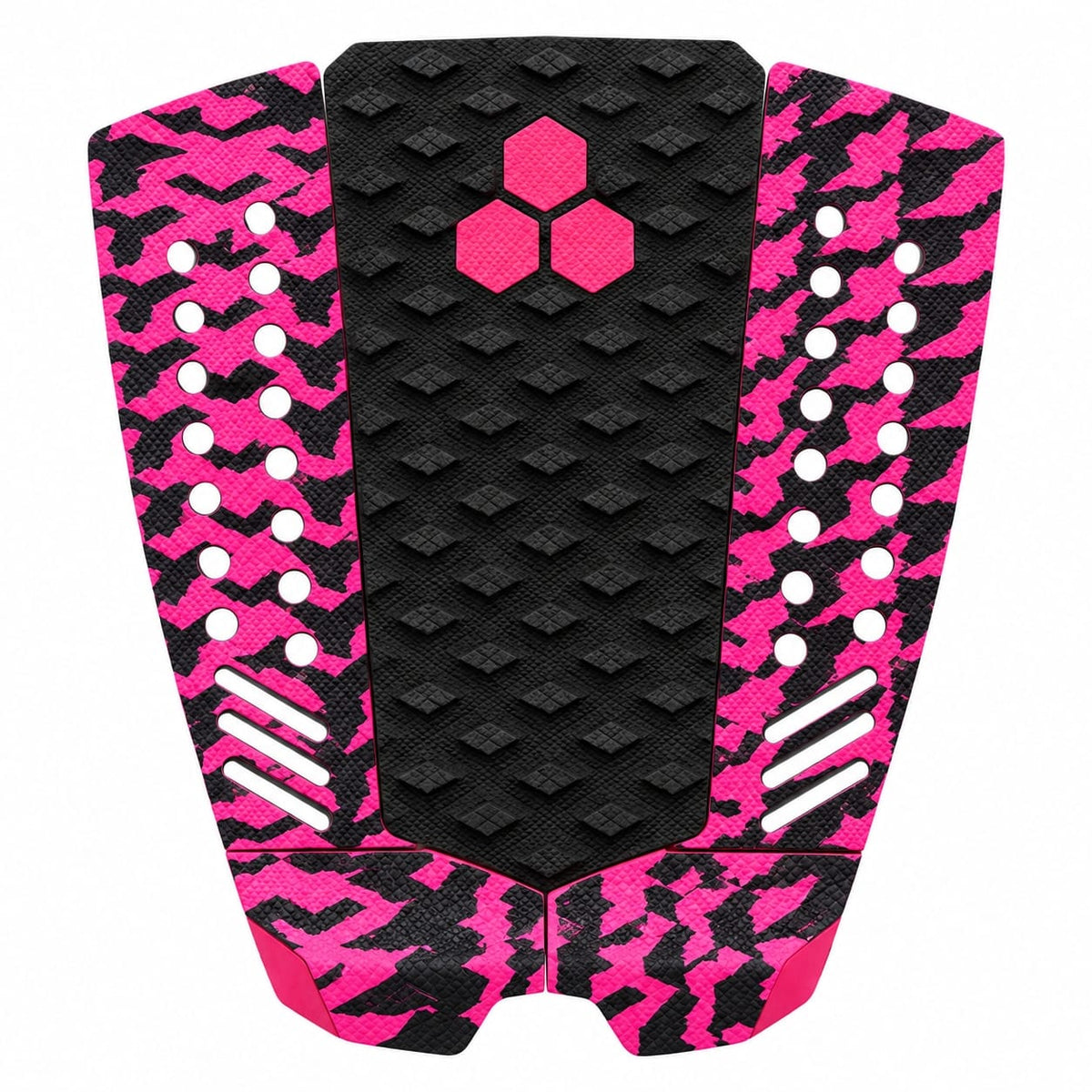 CHANNEL ISLANDS – Fuser 3 Piece Arch Traction Pad Pink/Black