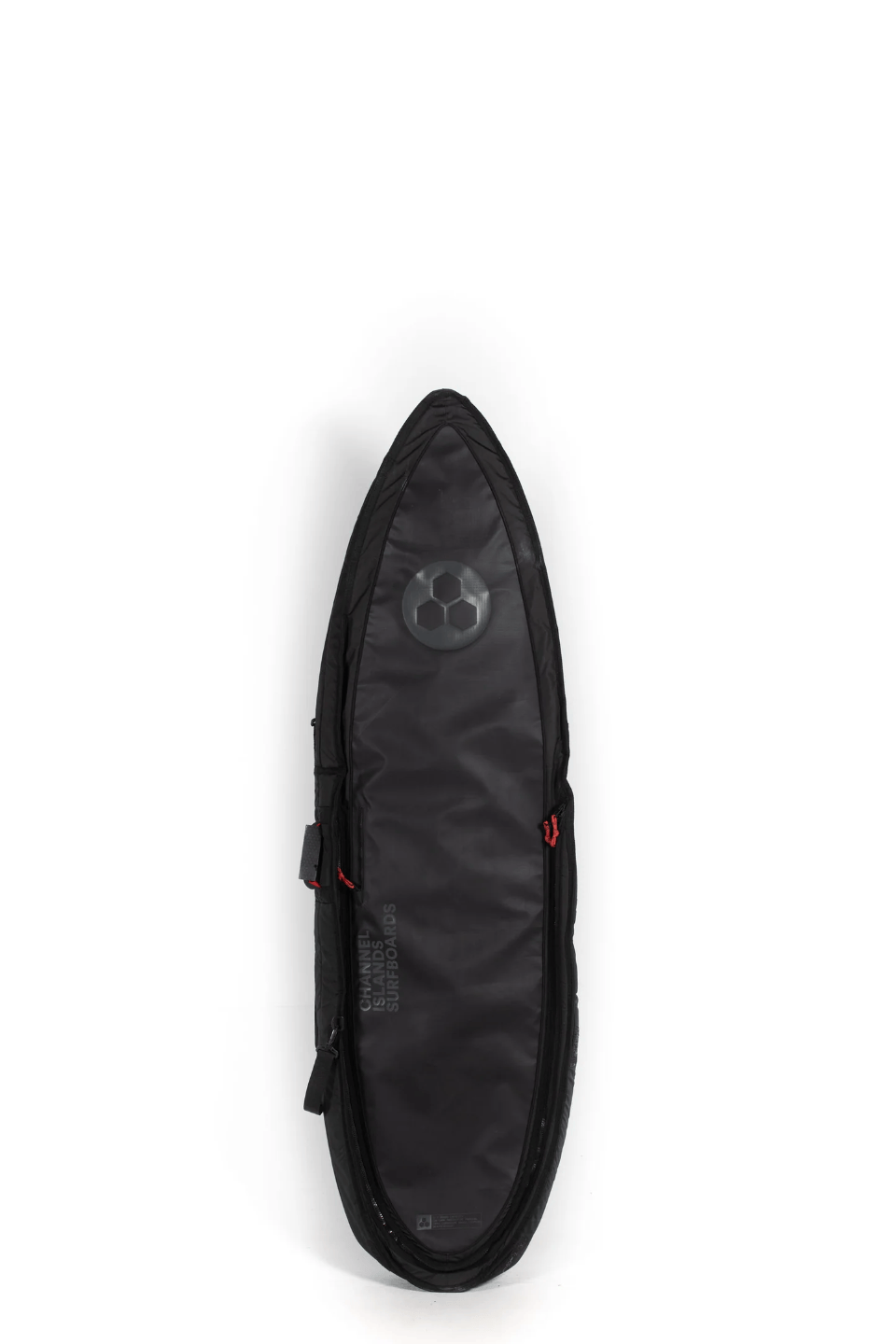 CHANNEL ISLANDS - Single/Double Traveler Short Boardbag Surf - Black 6'6