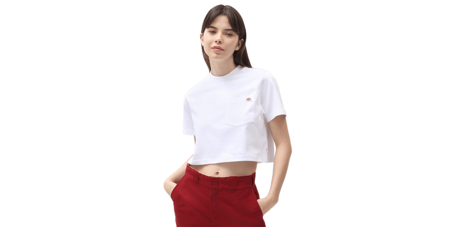 Dickies Ss Porterdale Crop Woman