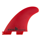 FCS II – Accelerator Neo Glass Large Red Tri Fins