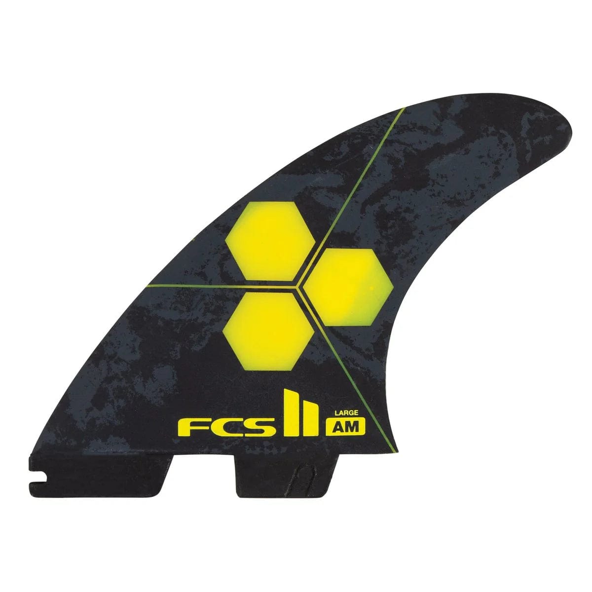 FCS - II Al Merrick PC Yellow Tri Fin Set - Large