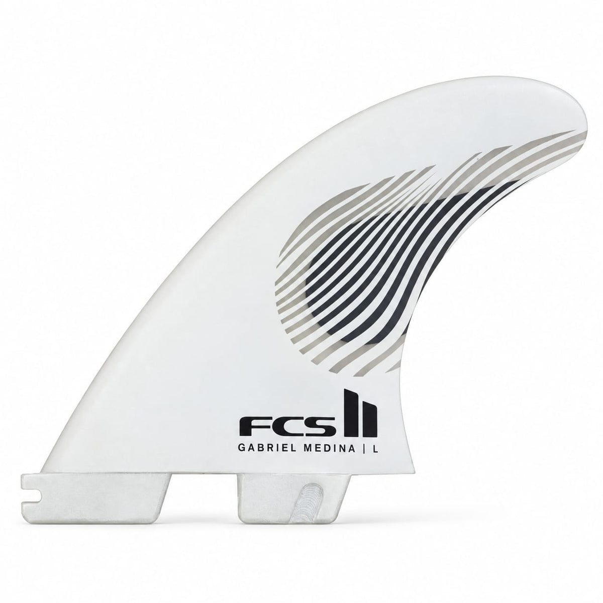 FCS II – Gabriel Medina Performance Core Medium Tri Fins Black/White