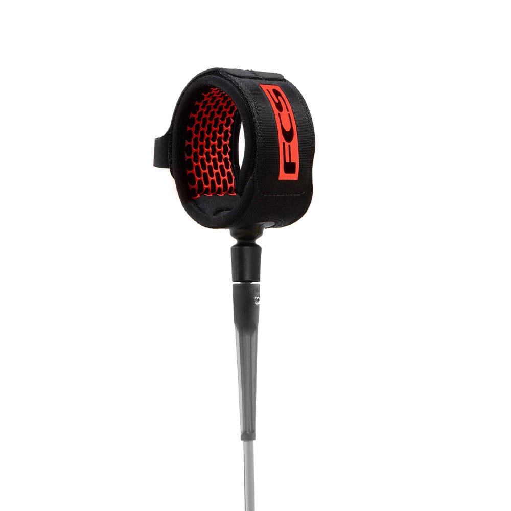 FCS LEASH - COMP ESSENTIAL FLAME/RED 6"