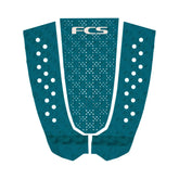 FCS – T-3 Eco Tidal Teal Traction Pad, foto originale su sfondo bianco