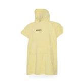 FCS - Towel Poncho Spugna Yellow – poncho scontornato su fondo bianco