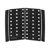 HAYDENSHAPES – Traction Pad 4 Piece Front Deck Black, foto originale su sfondo bianco