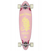 Dusters Culture Pink Yellow longboard completo 33 x 8.5 pollici