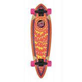 Santa Cruz Toxic Dot longboard completo 33 x 9.2 pollici
