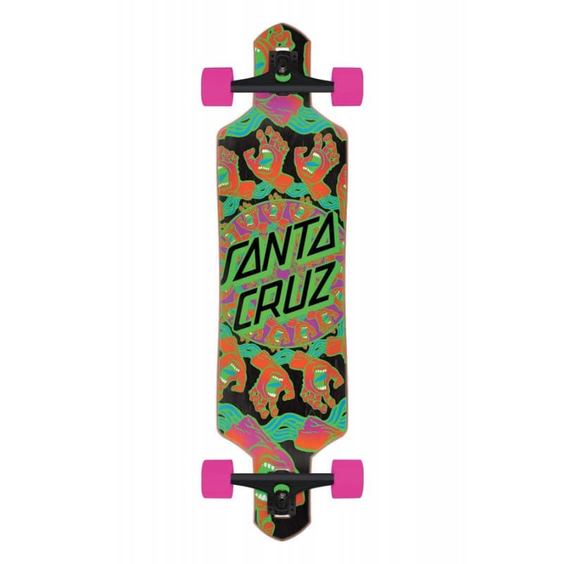 Santa Cruz Mandala Hand longboard completo 36 x 9.0 pollici
