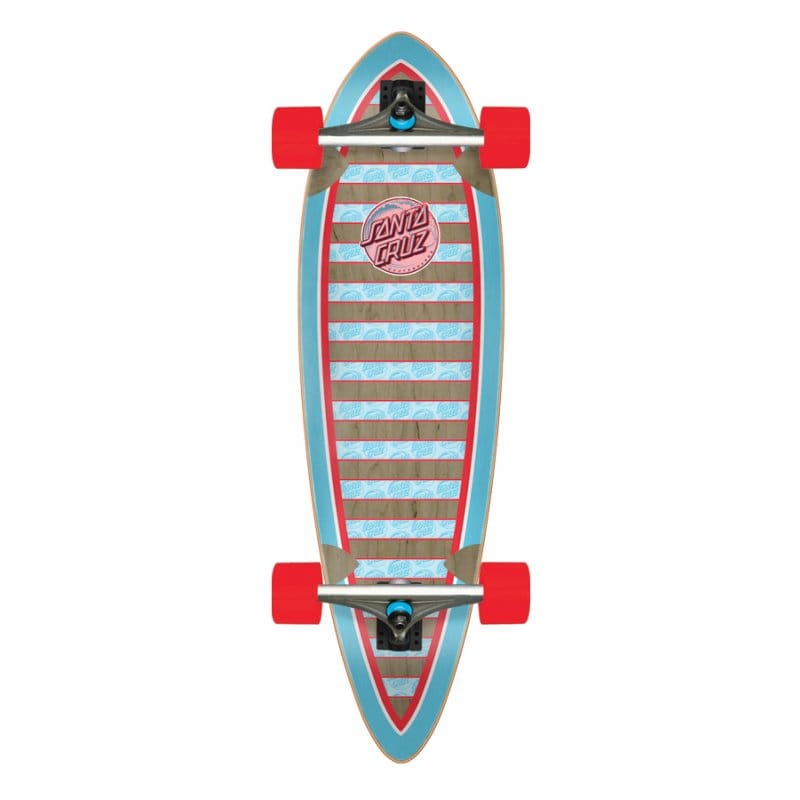 Santa Cruz Decoder Wave longboard completo 33 x 9.20 pollici