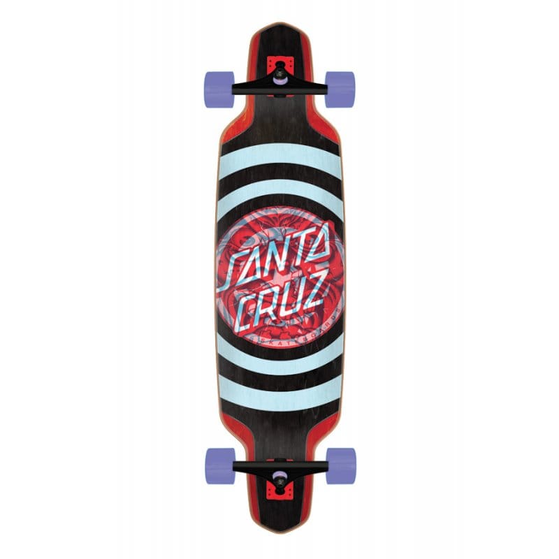Santa Cruz Decoder Roskopp longboard completo 37.52 x 9.50 pollici