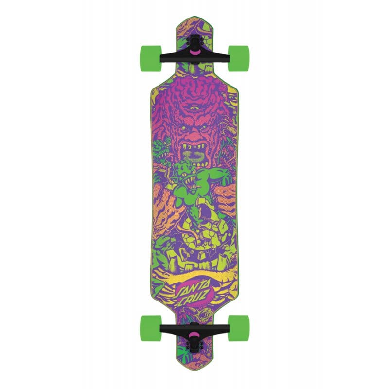 Santa Cruz Roskopp Five longboard completo 36 x 9.0 pollici