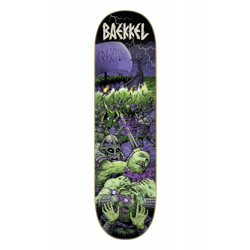 CREATURE – Vx Baekkel Warriors Tavola Skateboard Deck 8.6"