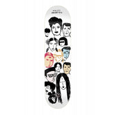 FOUNDATION – Pro Glick Faces Tavola Skateboard Deck 8.75"