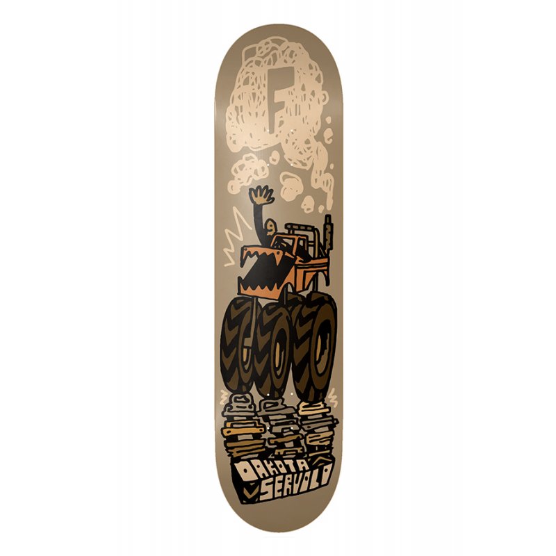 FOUNDATION – Pro Servold Monster Truck Tavola Skateboard Deck 8.5"
