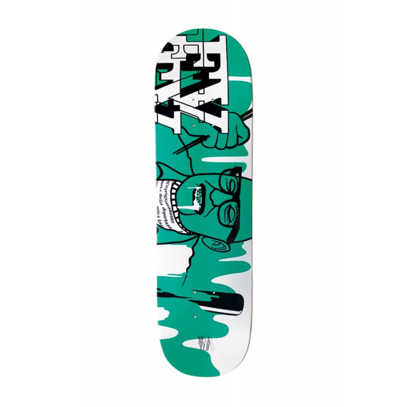 FVTVRA – Brain Lunch Green Tavola Skateboard Deck 8.2"