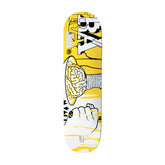 FVTVRA – Brain Lunch Yellow Tavola Skateboard Deck 8.3"