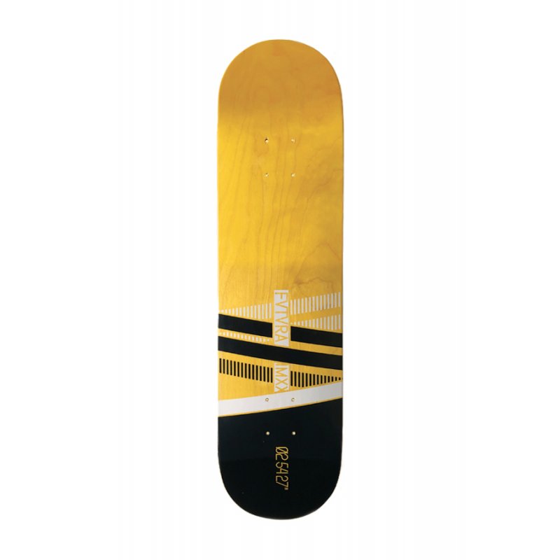 FVTVRA – Cortina Black/Yellow Tavola Skateboard Deck