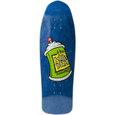 NEW DEAL – Team New Deal Spray Can HT Blue Tavola Skateboard Deck 9.75"