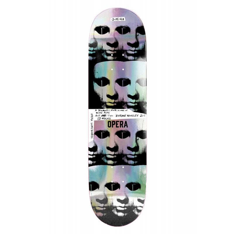 OPERA – Ex7 Pro Kieran Woolley Repeater Holographic Tavola Skateboard Deck 8.5"