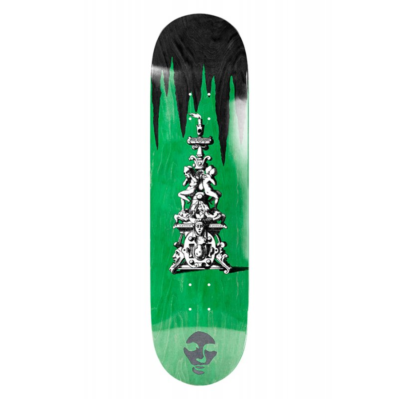 OPERA – Ex7 Pro Nassim Totem Green/Black Tavola Skateboard Deck 8.375"