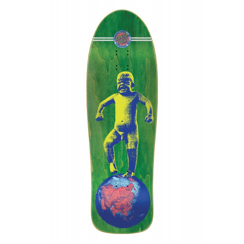 SANTA CRUZ – Reissue Salba Baby Stomper Reissue Tavola Skateboard Deck 10.09"