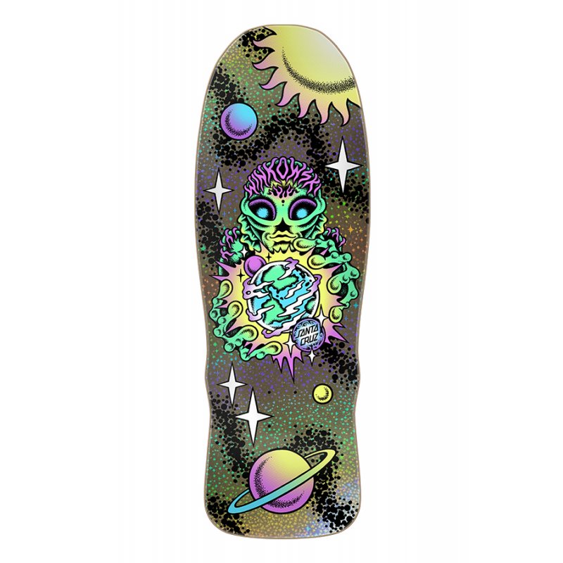SANTA CRUZ – Pro Shaped Winkowski Cosmic Tavola Skateboard Deck 10.35"