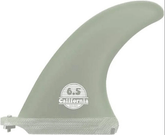 KOALITION - California Classic Clear / Black Longboard Fin