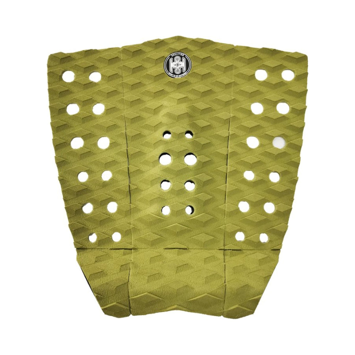 KOALITION - Pad surf Karve Army 3 Pezzi, vista superiore su sfondo bianco