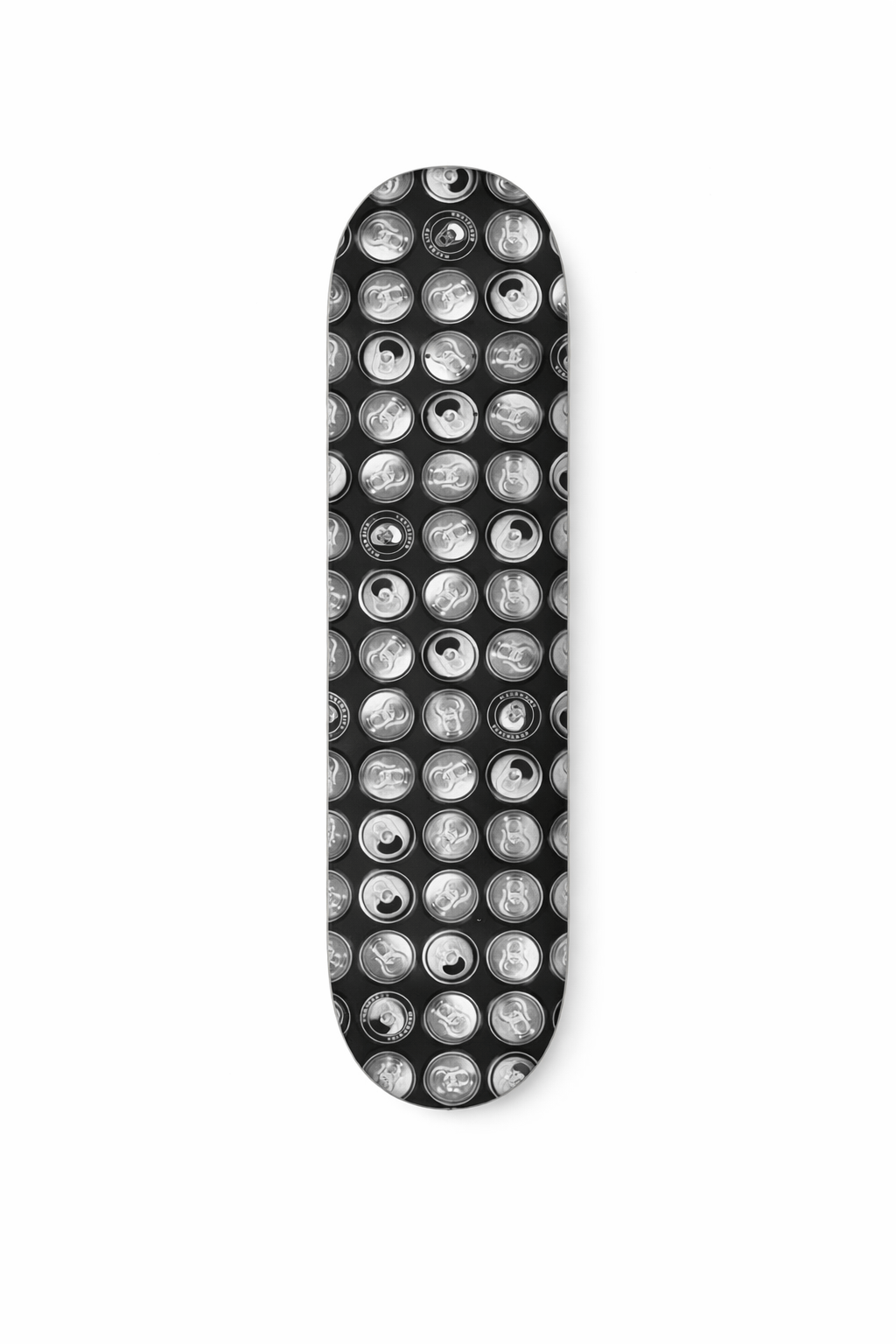 MACBALIFE - Beer Cans Skateboard Deck - 8.375"
