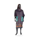 MADNESS - Poncho Teen Tasche Black Native 70×95 – poncho scontornato su fondo bianco