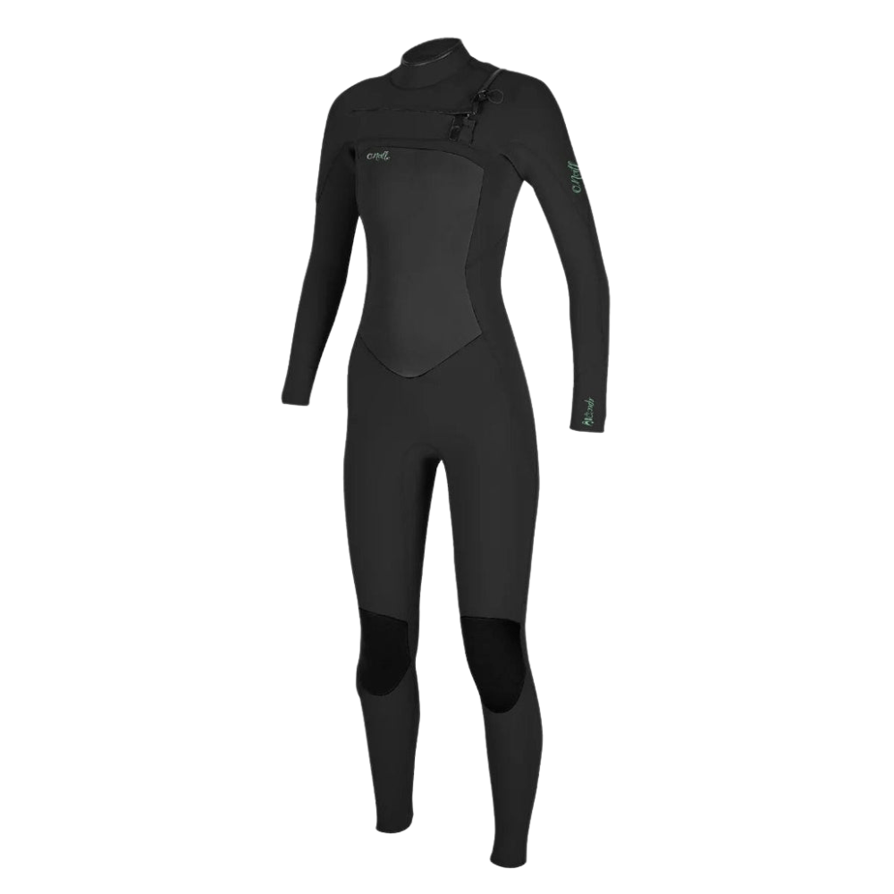 O'NEILL - Epic 4/3mm Chest Zip Full Wetsuit Black Woman