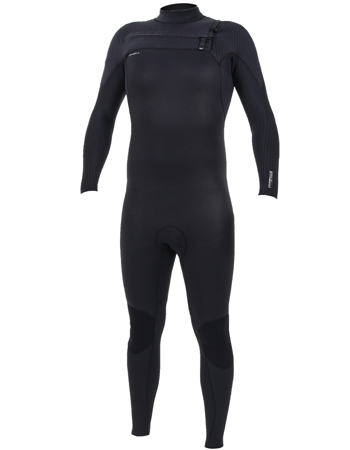 O'NEILL - Hyperfreak 3/2+ Chest Zip Full Wetsuit Uomo - Black