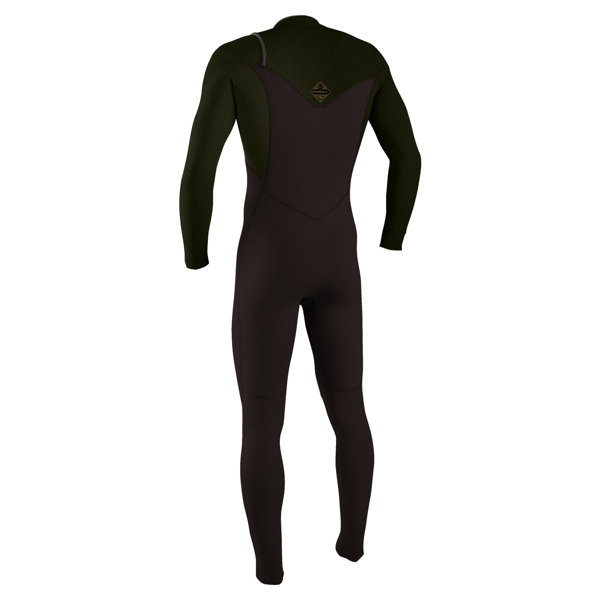 O'NEILL - Hyperfreak 4/3 + Chest Zip Full - Uomo Black/Arabic Ranger
