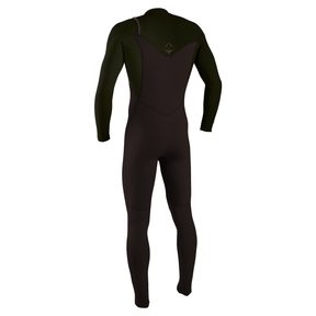 O'NEILL - Hyperfreak 4/3 + Chest Zip Full - Uomo Black/Arabic Ranger