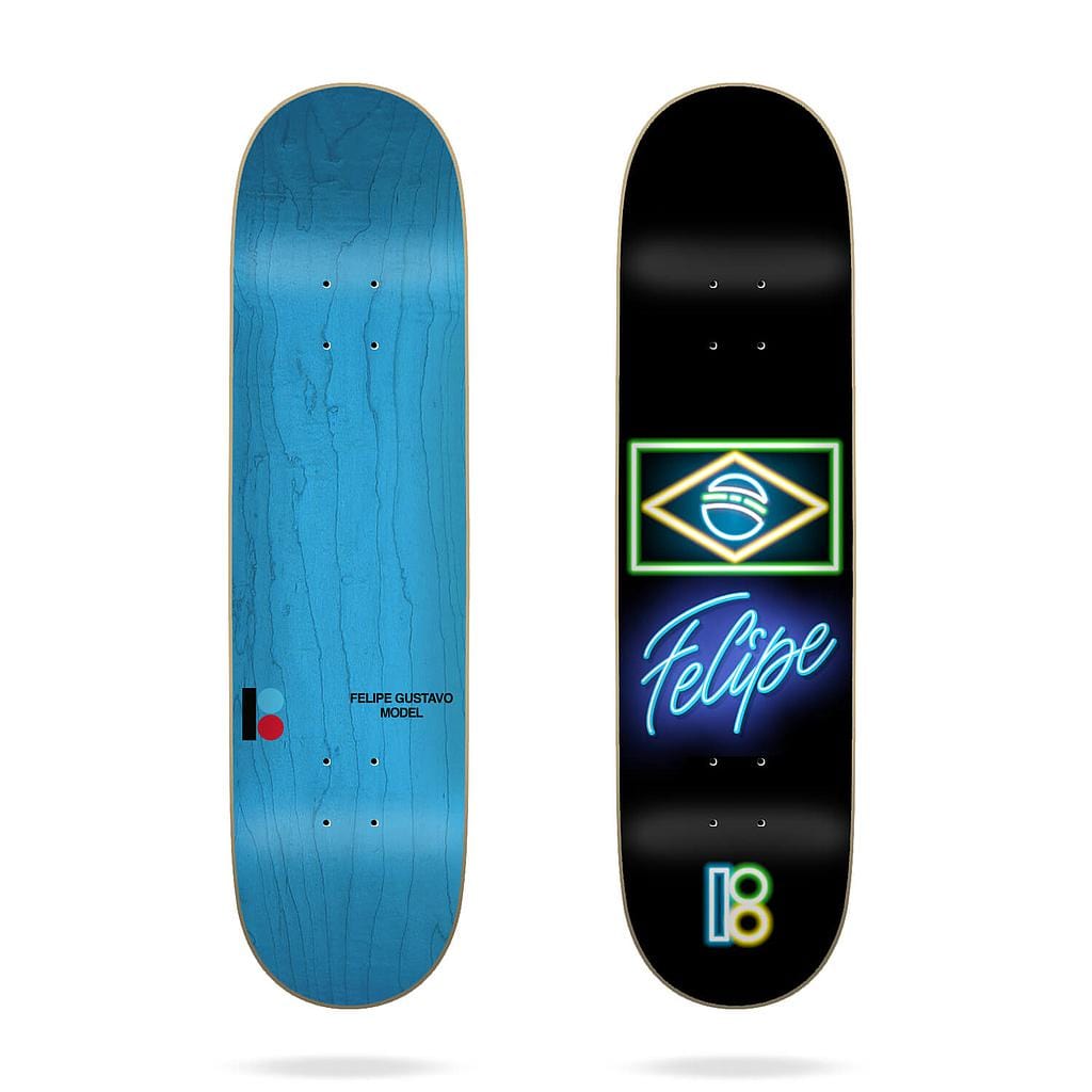 PLAN B - Neon Felipe Skateboard Deck - 7.75" x 31.625"