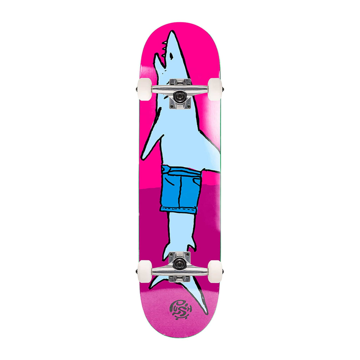 Push – Jorts 7.75″ – Skateboard Completo Pink Purple